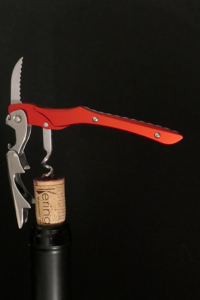 Messer Wien Farfalli Korkenzieher made in Italy. farfalli_korkenzieher_rot